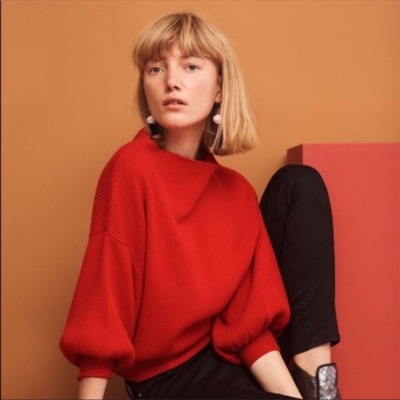 Anthropologie Sweaters - NEW! Anthropologie Balloon Sleeve Sweater
